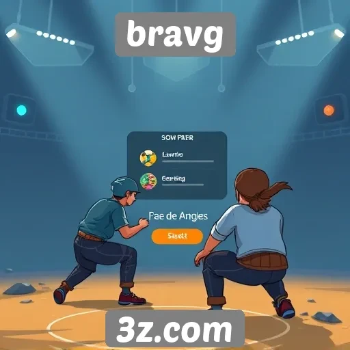 Análise da interface do bravg para jogadores iniciantes