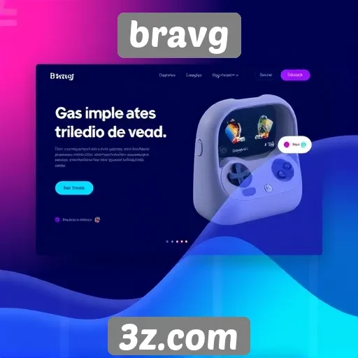 Evolução de design do site bravg