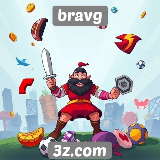 variedade de jogos disponíveis no bravg é impressionante