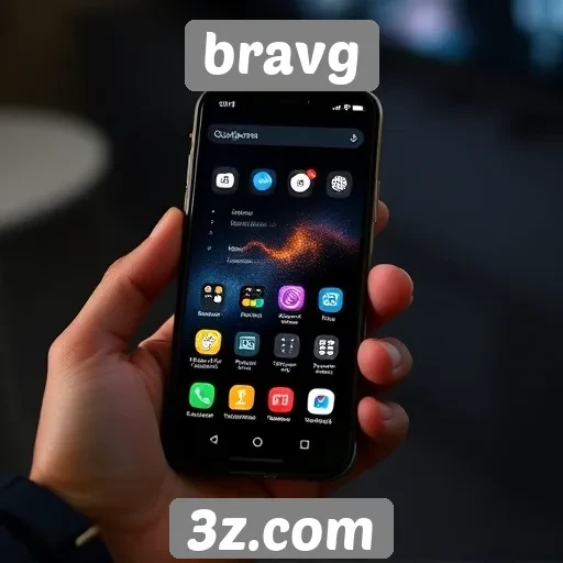 Experiência do usuário em bravg em dispositivos móveis